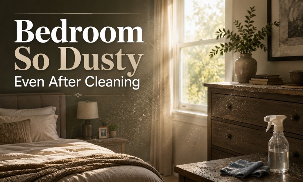 Bedroom So Dusty Even After Cleaning